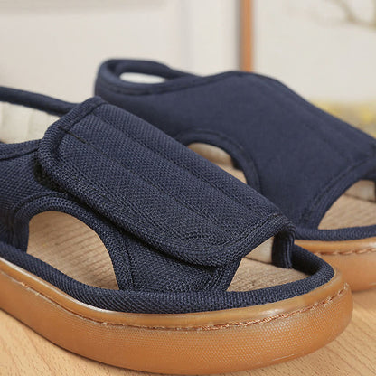Chaussons antidérapants réglables grande taille, faciles à enfiler - image 4
