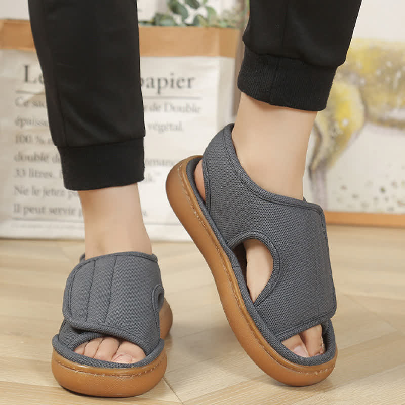 Chaussons antidérapants réglables grande taille, faciles à enfiler - image 14