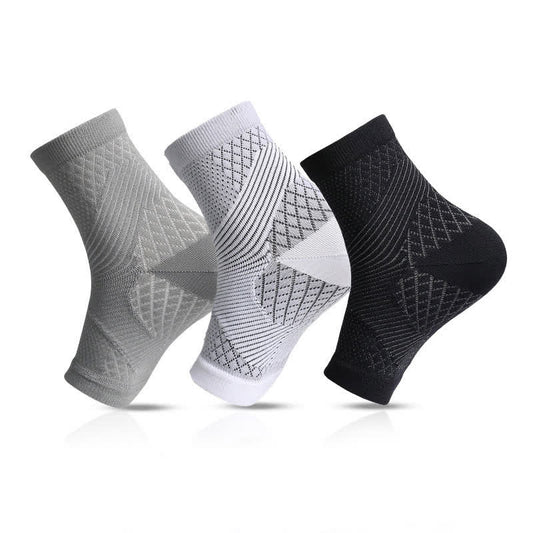 Chevillères de compression à haute élasticité pour cyclisme en extérieur (3 paires) - Multicolore - L/XL - image 0