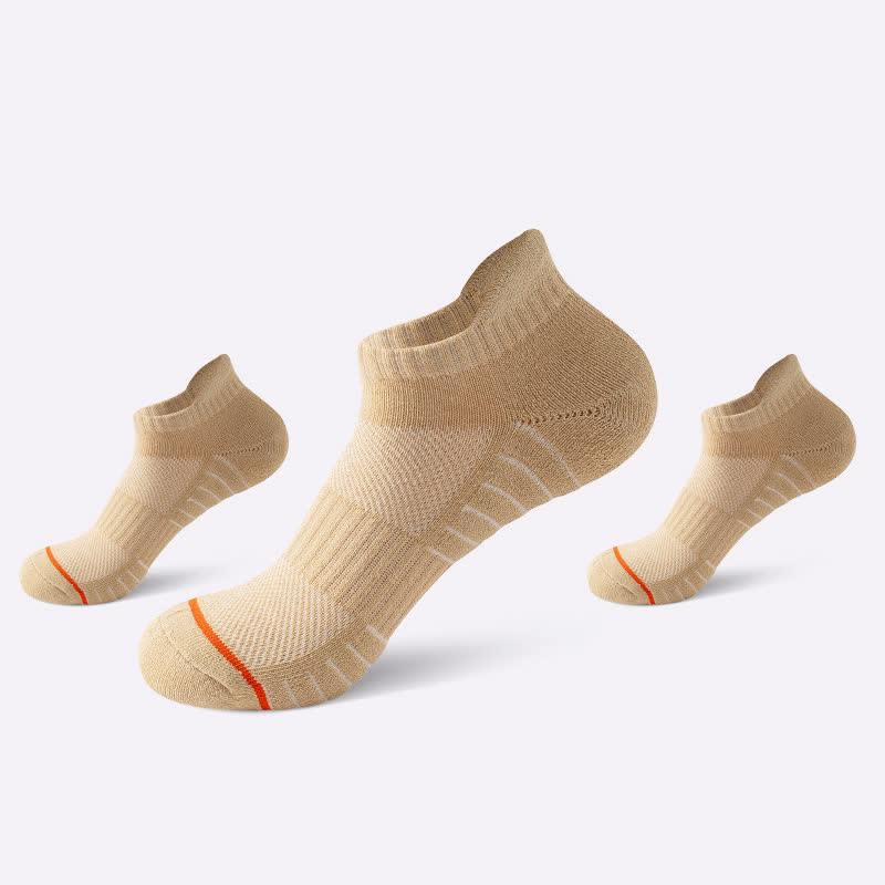 Chaussettes de compression respirantes pour la course à pied (5 paires) - Kaki - EU36-41 (US3-7,5) - image 8