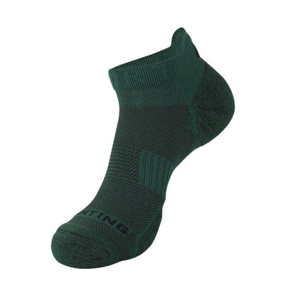 Chaussettes de compression respirantes en coton pour le sport et la course à pied (3 paires) - Vert foncé - EU40-44 (US7-10) - image 9