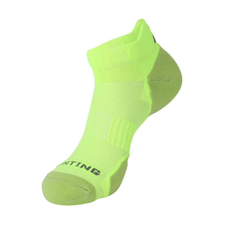 Chaussettes de compression respirantes en coton pour le sport et la course à pied (3 paires) - Vert - EU40-44 (US7-10) - image 5
