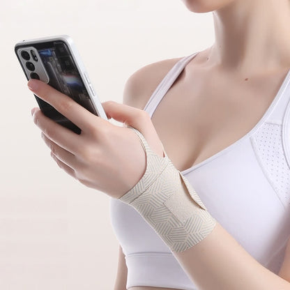 Manchons de poignet ultra-fins à rayures