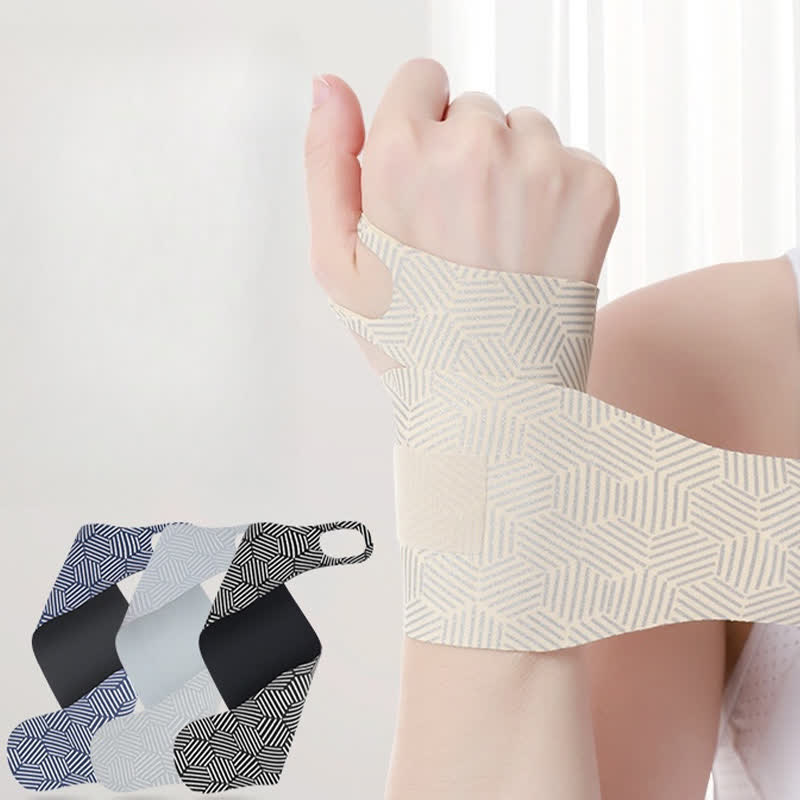 Manchons de poignet ultra-fins à rayures