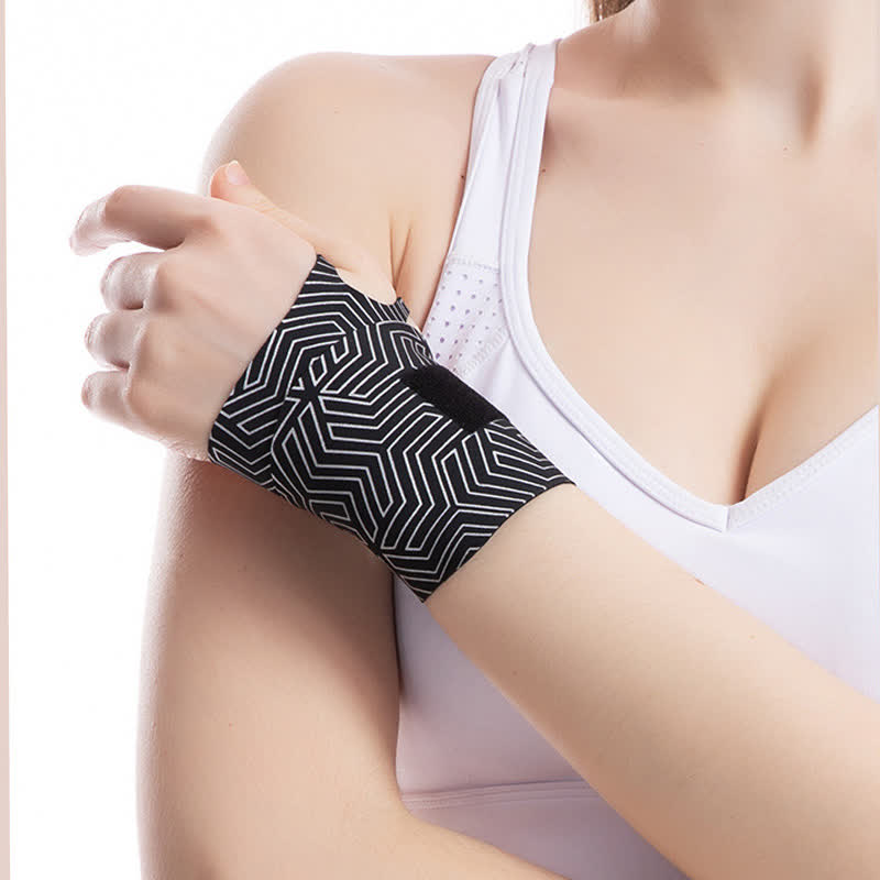 Manchons de poignet ultra-fins à rayures