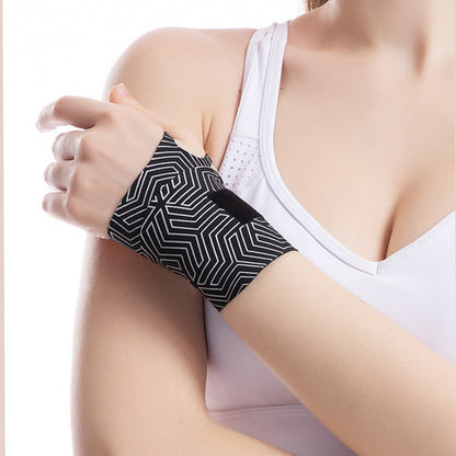 Manchons de poignet ultra-fins à rayures