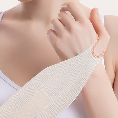 Manchons de poignet ultra-fins à rayures