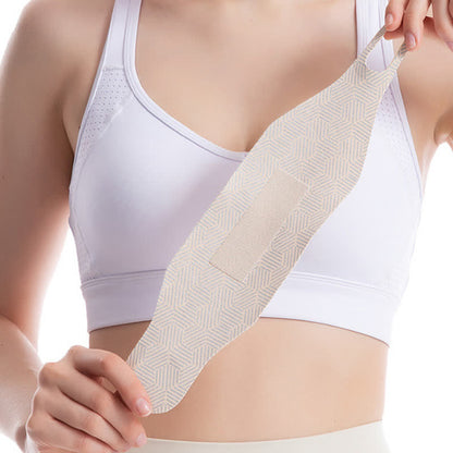 Manchons de poignet ultra-fins à rayures