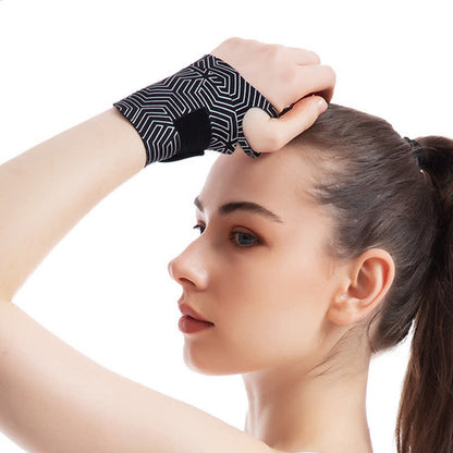 Manchons de poignet ultra-fins à rayures