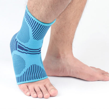 Chevillères de sport respirantes en tricot - Bleu - XL - image 2