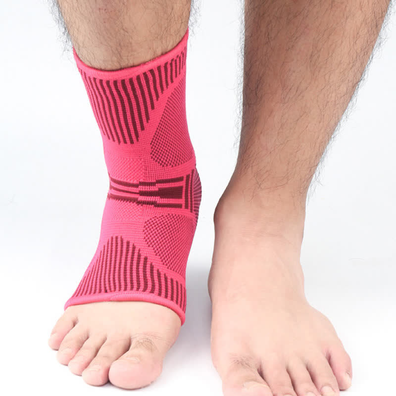 Chevillères de sport respirantes en tricot - Rose - XL - image 7