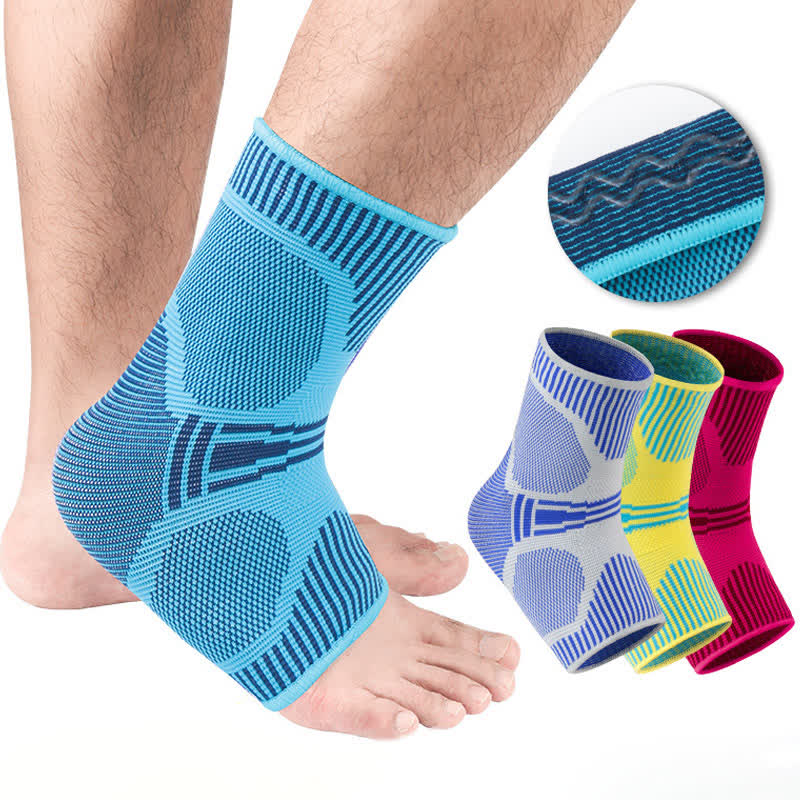 Chevillères de sport respirantes en tricot - image 0