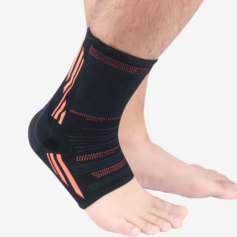 Chevillères de sport respirantes en silicone - Orange - XL - image 8