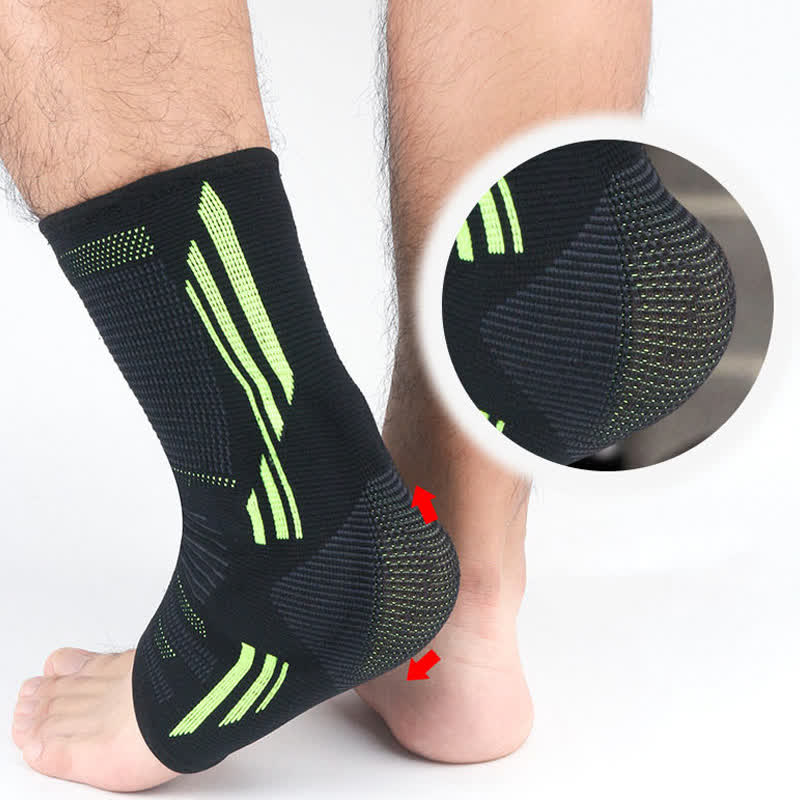 Chevillères de sport respirantes en silicone - Vert - XL - image 3