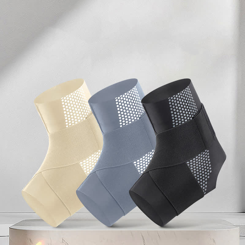 Chevillères de sport à compression enveloppante - Nu - XXL - image 1