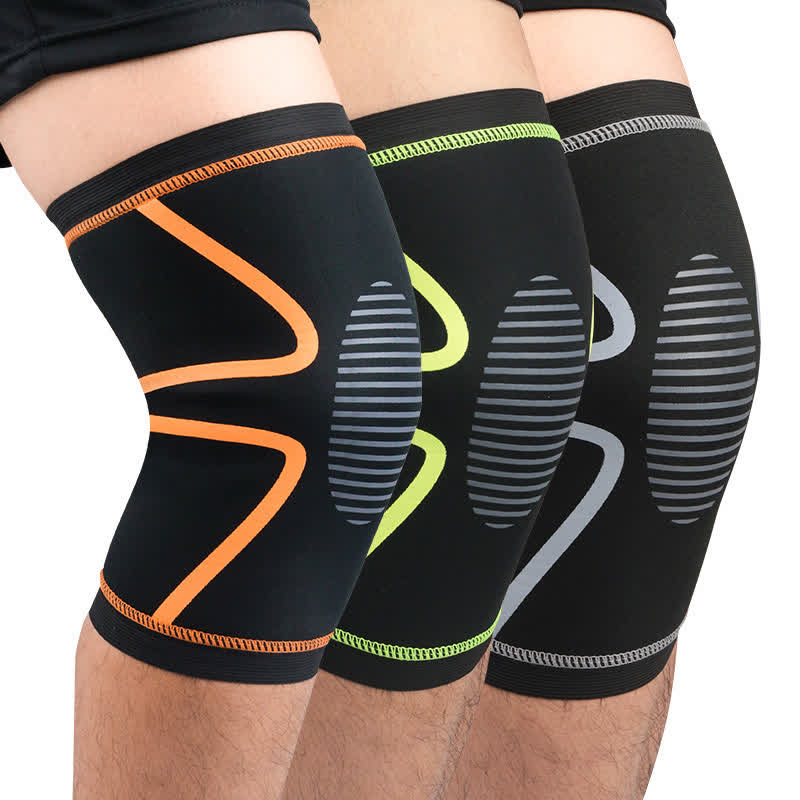 Genouillères de sport à compression anti-collision