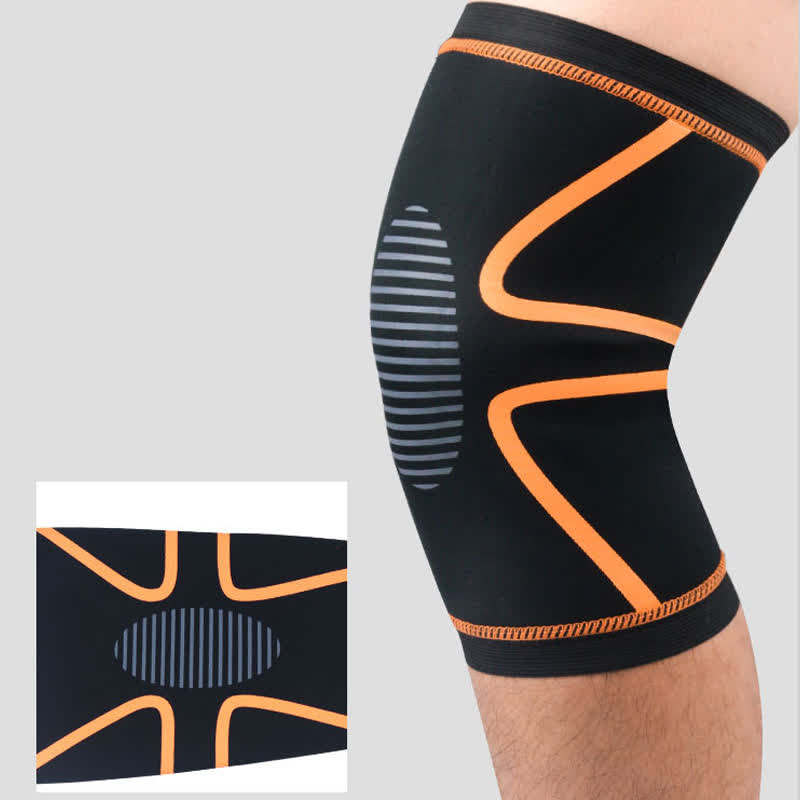 Genouillères de sport à compression anti-collision