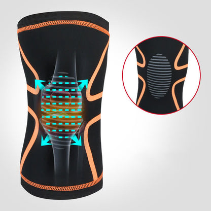 Genouillères de sport à compression anti-collision - image 2