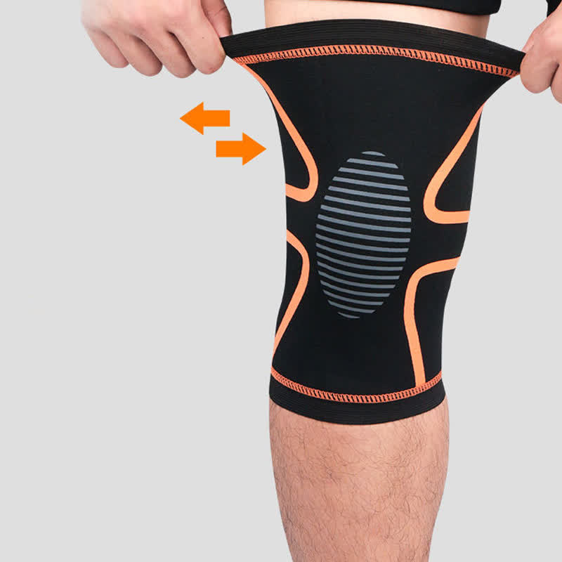 Genouillères de sport à compression anti-collision