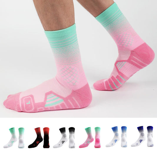 Chaussettes de compression Gradient Sports Quarter (7 paires) - Multicolore - EU37-45 (US4-11) - image 0