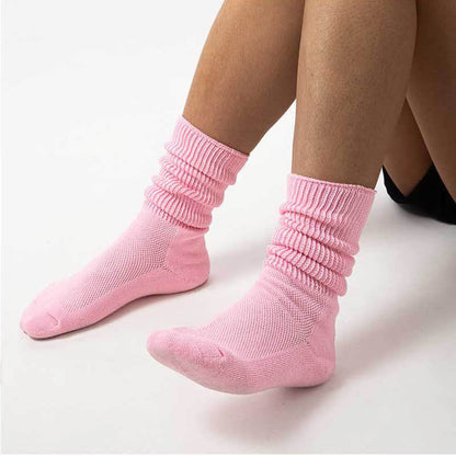 Chaussettes hautes en maille respirante