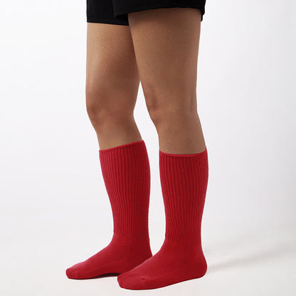 Chaussettes hautes en maille respirante