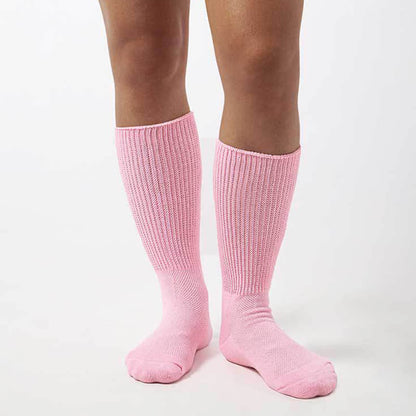 Chaussettes hautes en maille respirante - image 0