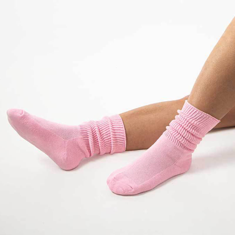 Chaussettes hautes en maille respirante - image 6