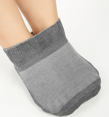 Chaussettes respirantes en maille extensible de couleur unie (2 paires)