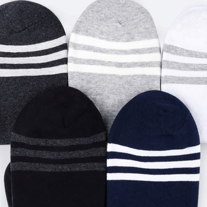 Chaussettes invisibles confortables en coton (5 paires) - image 2