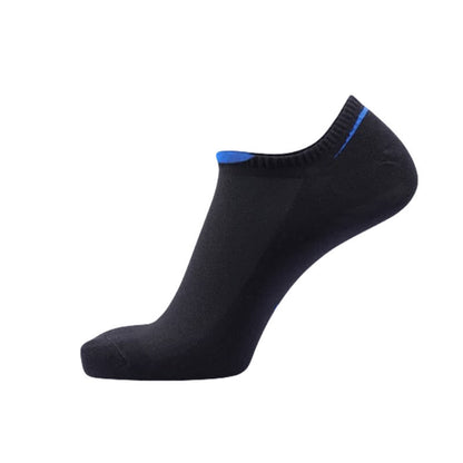 Chaussettes invisibles en maille fine (5 paires) - Noir - EU43-50 (US9-15) - image 7