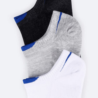 Chaussettes invisibles en maille fine grande taille (5 paires)