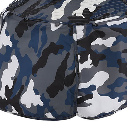 Bob camouflage avec rabat de nuque et ventilateur rechargeable - image 8