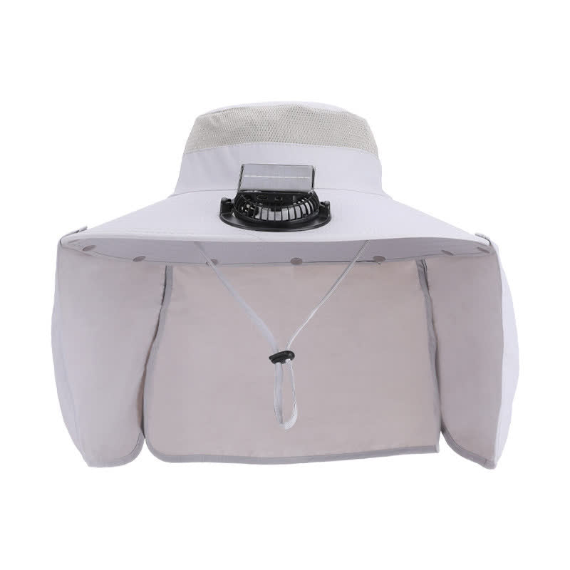 Chapeau bob rechargeable pour l'extérieur avec rabat pour le cou (lot de 2)