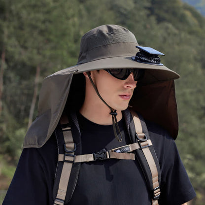 Chapeau bob rechargeable pour l'extérieur avec rabat pour le cou (lot de 2)