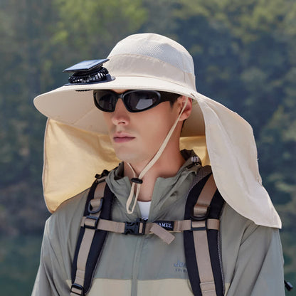 Chapeau bob rechargeable pour l'extérieur avec rabat pour le cou (lot de 2)