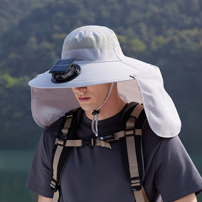Chapeau bob rechargeable pour l'extérieur avec rabat pour le cou (lot de 2)