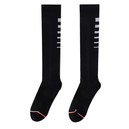 Chaussettes de compression hautes à imprimé graphique (6 paires)