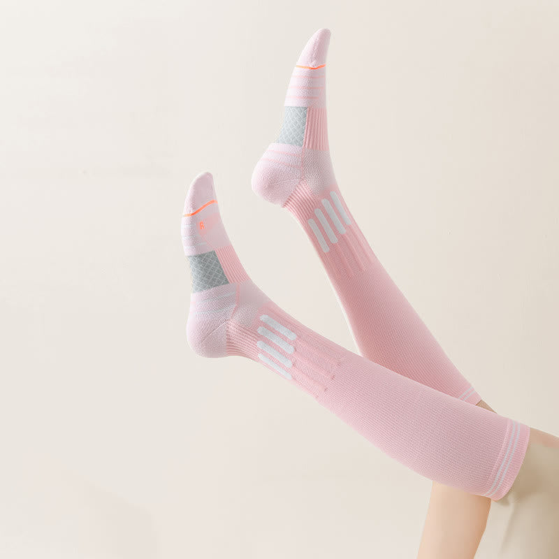 Chaussettes de sport à rayures et à compression (6 paires) - image 9