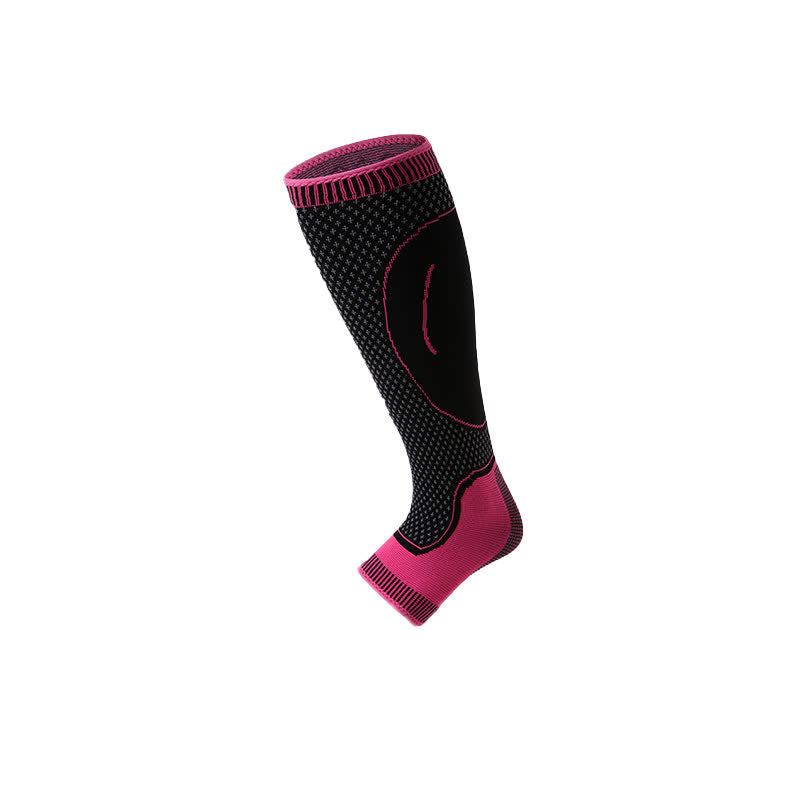 Manchons de compression antidérapants pour mollets - Rose - XL - image 9
