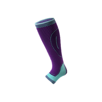 Manchons de compression antidérapants pour mollets - Violet - XL - image 10