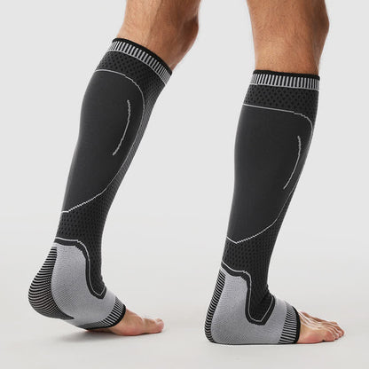 Manchons de compression antidérapants pour mollets