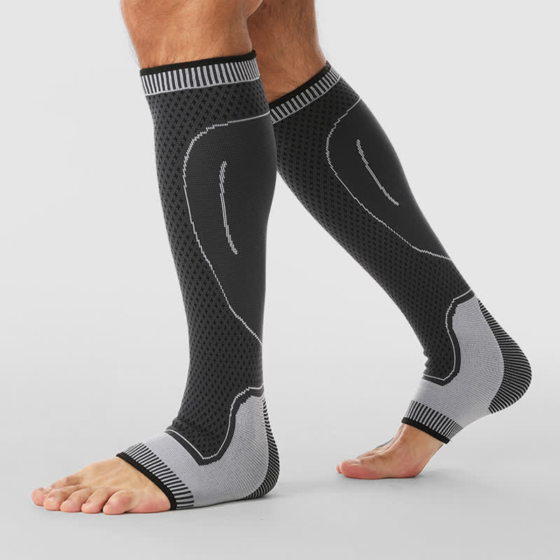 Manchons de compression antidérapants pour mollets