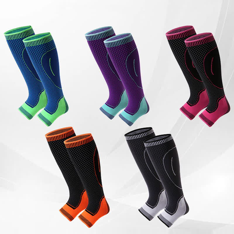 Manchons de compression antidérapants pour mollets - image 2