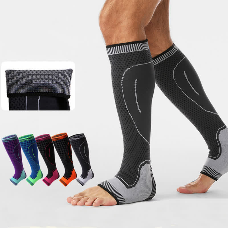 Manchons de compression antidérapants pour mollets