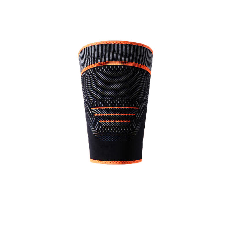 Manchons de compression élastiques tricotés pour le sport - Orange - XL - image 9