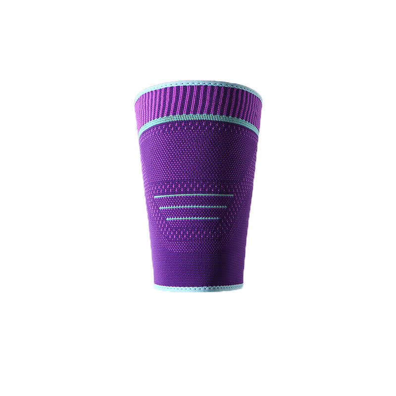 Manchons de compression élastiques tricotés pour le sport - Violet - XL - image 11