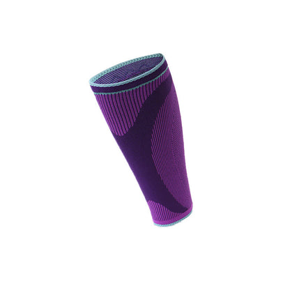 Manchons de compression élastiques tricotés pour mollets - Violet - XL - image 11