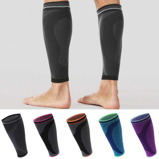 Manchons de compression élastiques tricotés pour mollets - image 0