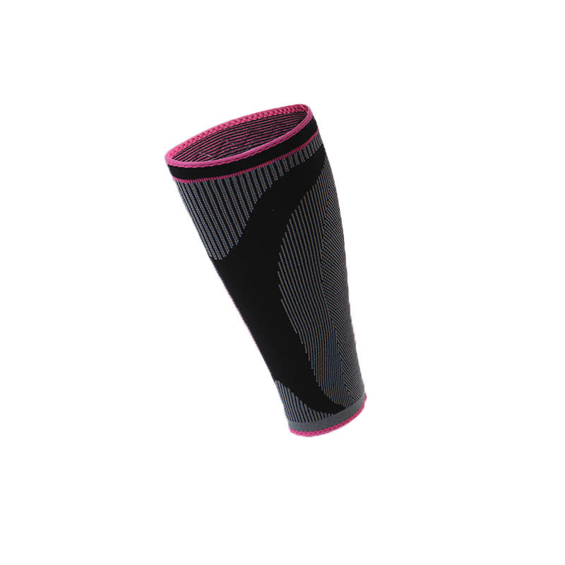 Manchons de compression élastiques tricotés pour mollets - Rose - XL - image 10